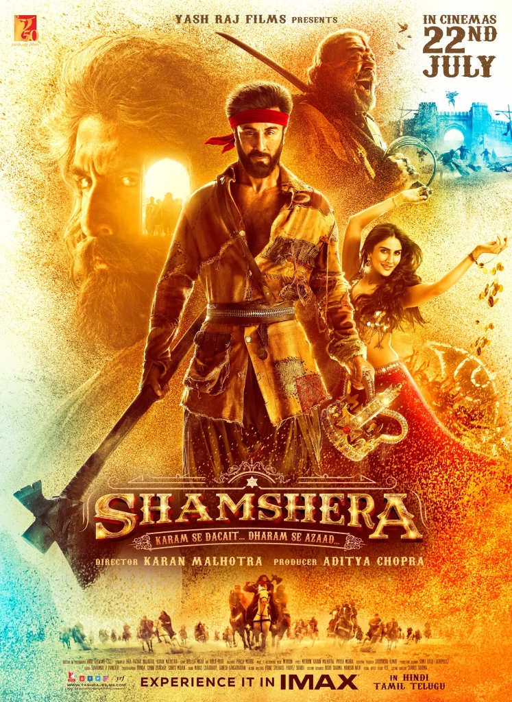 Shamshera Movie Download Filmyzilla